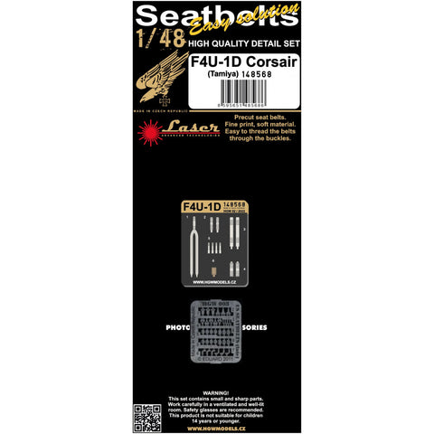 HGW Models 148568 1/48 F4U-1D pre-cut (laser) | Tamiya
