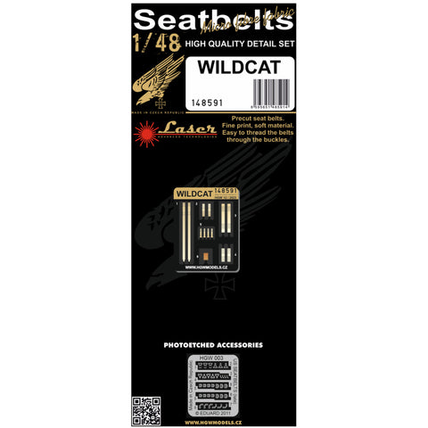 HGW Models 148591 1/48 Wildcat pre-cut (laser)