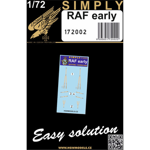 HGW 172002 1/72 RAF Early