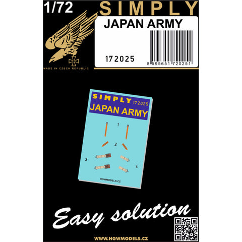 HGW 172025 1/72 Japan Army