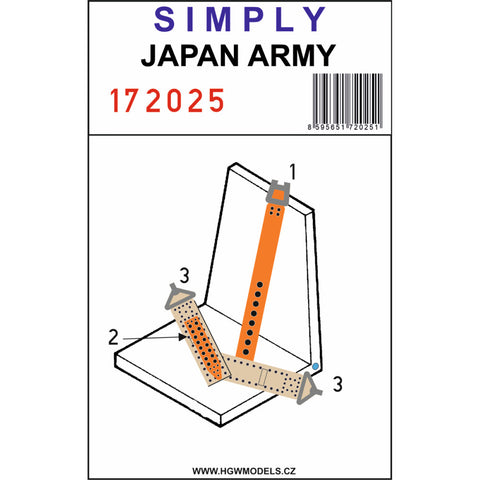 HGW 172025 1/72 Japan Army