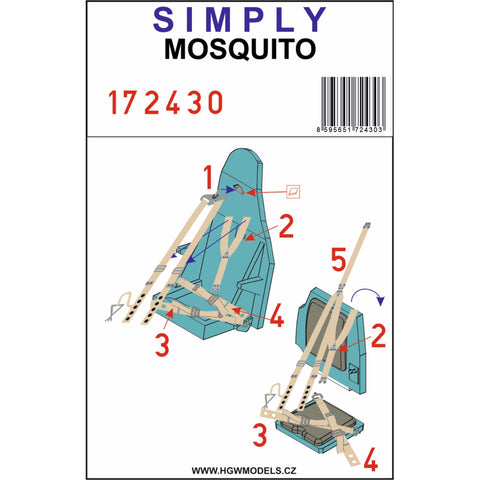 HGW 172430 1/72 MOSQUITO