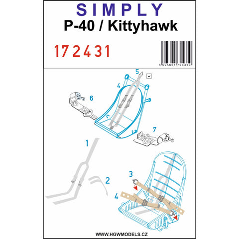 HGW 172431 1/72 P-40 / Kittyhawk