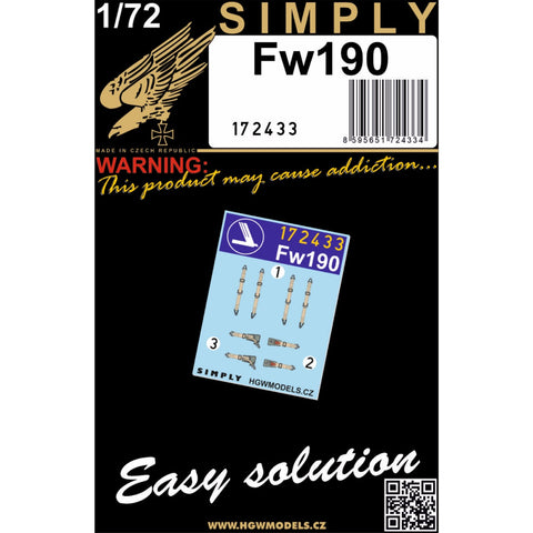 HGW 172433 1/72 Focke Wulf Fw190