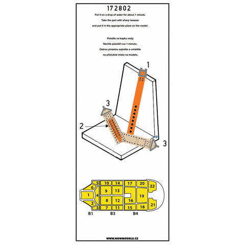 HGW 172802 1/72 A6M5 Zero