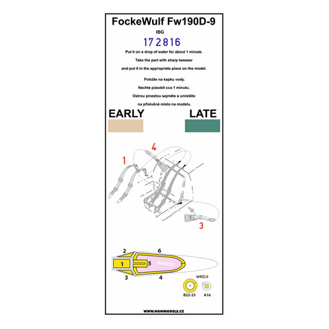HGW 172816 1/72 Focke-Wulf Fw 190D-9