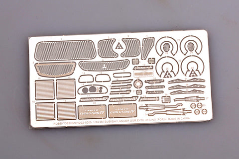 Hobby Design HD02-0205 1/24 Mitsubishi Lancer GSR Evolution IV Detail-Up Set (for Hasegawa)