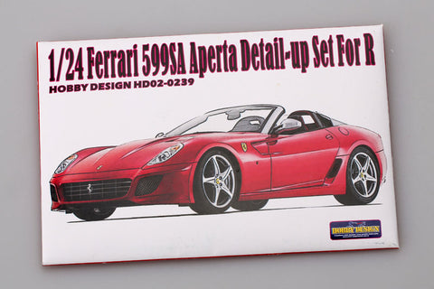 Hobby Design HD02-0239 1/24 Ferrari 599 SA Aperta Detail-Up Set (for Revell) (Photo-etched parts + Resin)