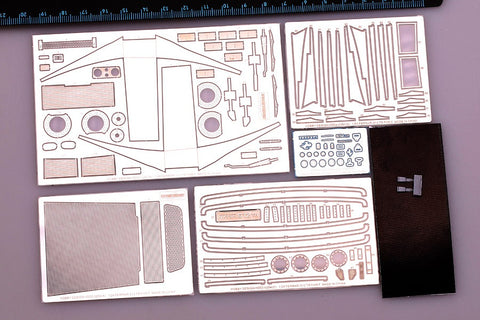 Hobby Design HD02-0254 1/24 Ferrari 512TR Detail-Up Set (for Fujimi) (Photo-etched parts + Resin)