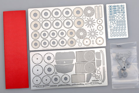 Hobby Design HD02-0268 1/24 Mitsubishi Lancer Evolution VI WRC Detail-Up Set (for Tamiya) (Photo-etched parts + Resin + Metal parts)