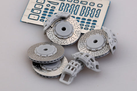 Hobby Design HD02-0271 1/24 LaFerrari Detail-Up Set (for Tamiya 24333) (Photo-etched parts + Resin)