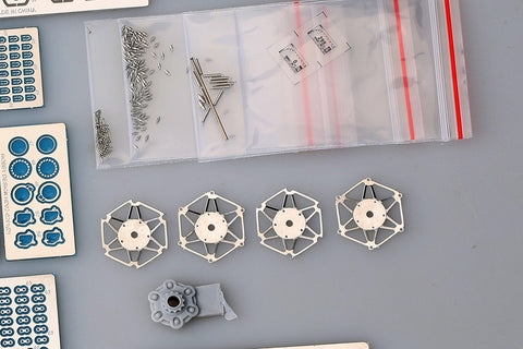 Hobby Design HD02-0291 1/12 Ducati 1199 Panigale S Detail-Up Set (for Tamiya) (Photo-etched parts + Metal parts + Resin)