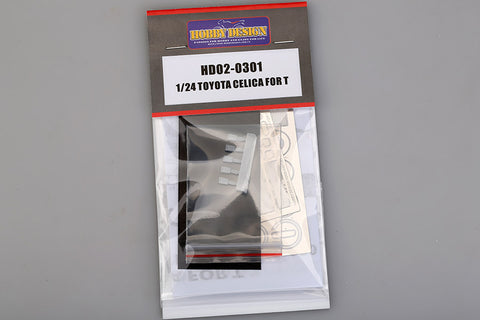 Hobby Design HD02-0301 1/24 Toyota Celica Detail-Up Set (for Tamiya) (Photo-etched parts + Resin)