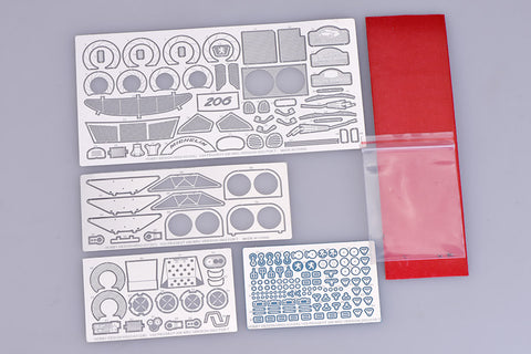 Hobby Design HD02-0312 1/24 Peugeot 206 WRC '03 Detail-Up Set (for Tamiya) (Photo-etched parts + Metal parts)