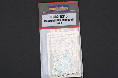 Hobby Design HD02-0315 1/24 Mercedes-Benz 300SL Detail-Up Set (for Tamiya)