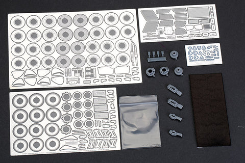 Hobby Design HD02-0328 1/24 C-WEST Mitsubishi Lancer Evolution X Detail-Up Set (for Aoshima 04900/04901) (Photo-etched parts + Metal parts + Resin)