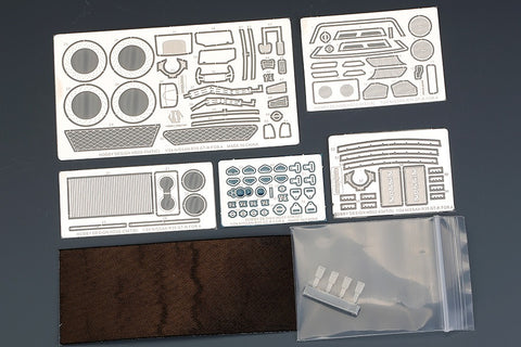 Hobby Design HD02-0347 1/24 Nissan R35 GT-R Detail-Up Set (for Aoshima 051542) (Photo-etched parts + Resin)