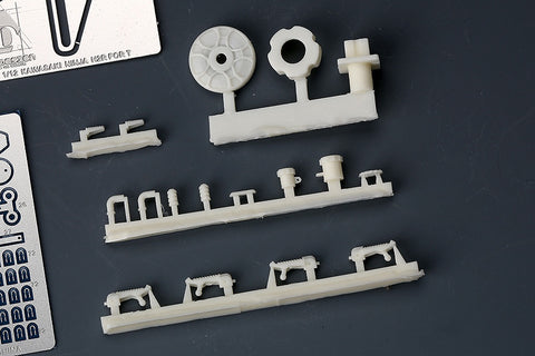 Hobby Design HD02-0351 1/12 Kawasaki Ninja H2R Detail-Up Set (for Tamiya 14131) (Photo-etched parts + Resin + Metal parts + Metal logo)