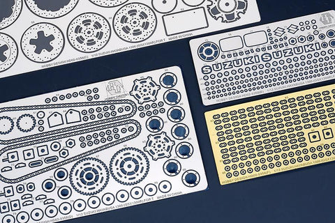 Hobby Design HD02-0358 1/12 Suzuki Hayabusa GSX1300R Detail-Up Set (for Tamiya 14090) (Photo-etched parts + Metal parts)