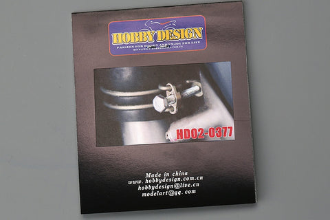 Hobby Design HD02-0377 Cable Ties (Photo-etched parts + Metal parts)
