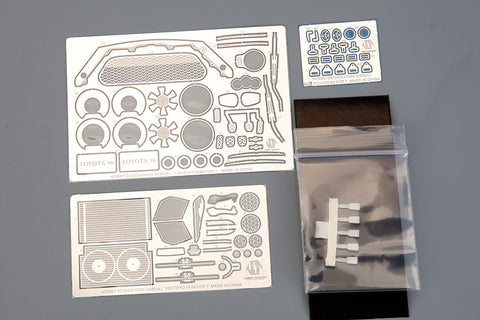 Hobby Design HD02-0385 1/24 Toyota 86 Detail-Up Set (for Tamiya 24323) (Photo-etched parts + Resin)