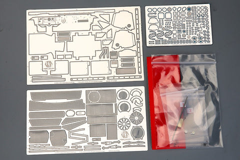Hobby Design HD02-0387 1/24 Lancia Delta S4 Detail Up Set (for Beemax B24020) (Etched parts + Resin + Metal parts)