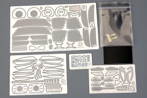 Hobby Design HD02-0389 1/24 Ford GT Detail-Up Set (for Tamiya 24346) (Photo-etched parts + Resin + Metal parts)