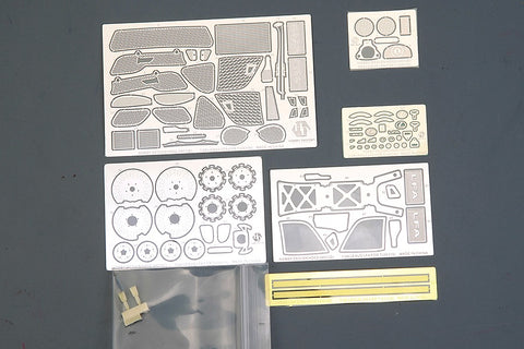 Hobby Design HD02-0401 1/24 Lexus LFA Detail-Up Set (for Tamiya 24319) (Photo-etched parts + Metal parts + Resin)