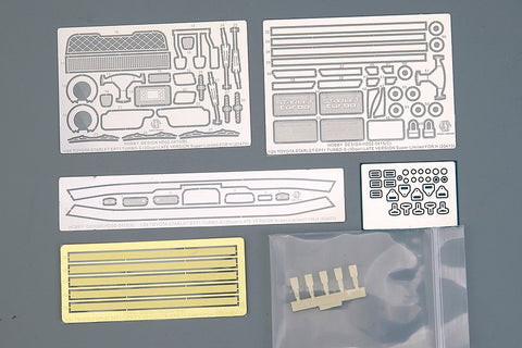 Hobby Design HD02-0415 1/24 Toyota Starlet EP71 Turbo-S (3-Door) Late Model Detail-Up Set (for Hasegawa 20473) (Photo-etched parts + Resin)