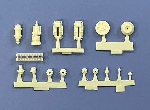 Hobby Design HD02-0427 1/12 Yamaha YZF750 TECH21 (1987) Detail-Up Set (for Fujimi 14132) (Photo-etched parts + Metal parts + Resin)