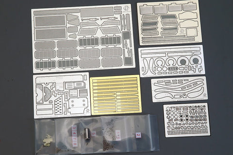 Hobby Design HD02-0436 1/24 Audi Sport Quattro S1 [E2] Detail-Up Set (for Beemax) (Photo-etched parts + Metal parts + Resin)