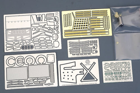 Hobby Design HD02-0456 1/24 Audi A4 BTCC Champion 1996 (Photo-etched parts + Metal parts + Resin)