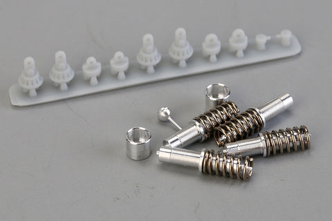 Hobby Design HD02-0458 1/24 Gordon Murray Automotive T.50 Detail-Up Set (for Tamiya 24364) (Photo-etched parts + Metal parts + Resin + Metal logo)
