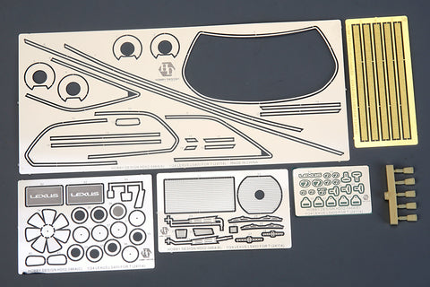 Hobby Design HD02-0464 1/24 Lexus LS400 (for Tamiya 24114) (PE + Resin)