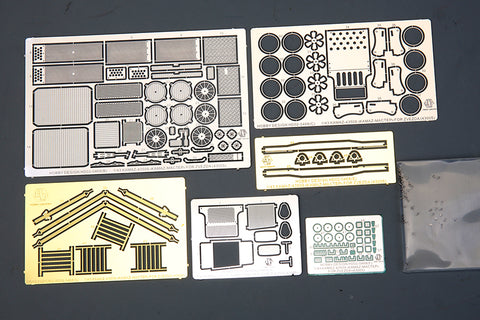 Hobby Design HD02-0468 1/43 For Kamaz-43509 Kamaz-Master Zvezda (43005) (PE + Metal Parts)