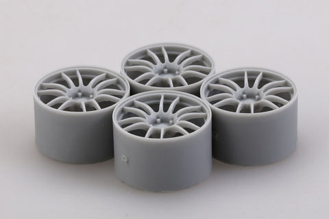 Hobby Design HD03-0286 1/24 18-inch Enkei GTC01 Wheels