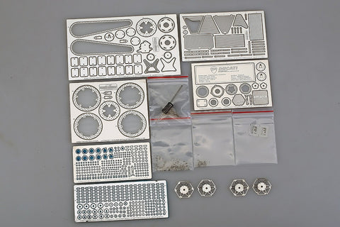 Hobby Design HD03-0330 1/12 Ducati 1199 Super Detail-Up Set (for Tamiya 14129) (Resin + Photo-etched parts + Metal parts)