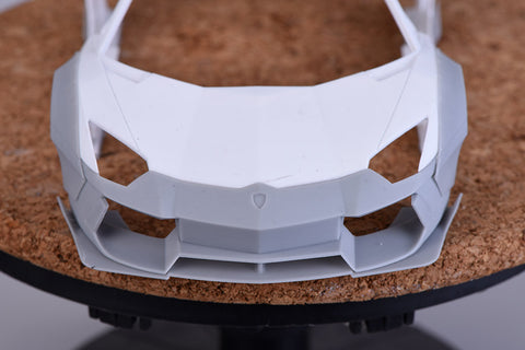 Hobby Design HD03-0360 1/24 Lamborghini Aventador LP700 Wide Body Detail-Up Set (for Aoshima) (Resin + Photo-etched parts + Metal parts + Decals)