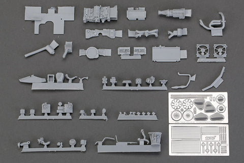 Hobby Design HD03-0381 1/24 Subaru Impreza EJ20 Engine Kit (Resin + Photo-etched Parts)