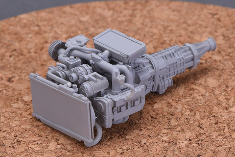 Hobby Design HD03-0381 1/24 Subaru Impreza EJ20 Engine Kit (Resin + Photo-etched Parts)