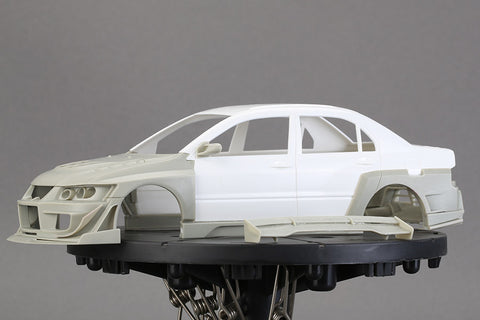 Hobby Design HD03-0383 1/24 Varis Mitsubishi EVO IX Wide Body Kit (Resin + Photo-etched parts + Decals + Metal parts)