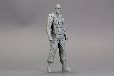 Hobby Design HD03-0405 1/24 Mr. Rock Johnson (Luke Hobbs) from *Furious 7*