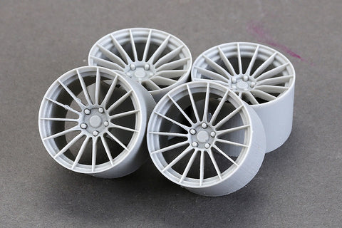 Hobby Design HD03-0431 1/24 19-inch Enkei RS05RR wheels