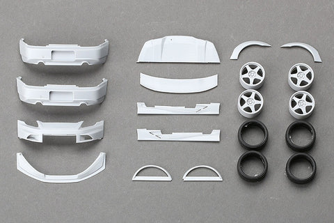 Hobby Design HD03-0441 1/24 Voltex Honda S2000 Wide Body Kit (for Tamiya) S2000 (Resin + Photo-etched parts + Metal parts)