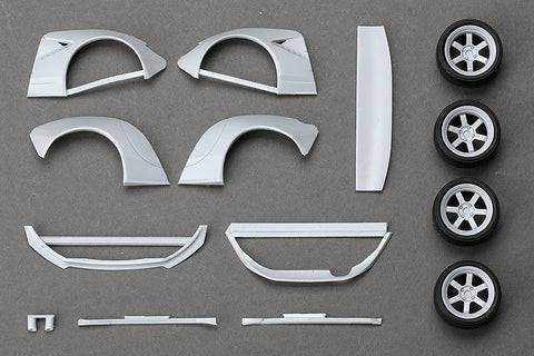 Hobby Design HD03-0445 1/24 RB Mazda MX-5 Wide Body Kit (for Tamiya 24342) (Resin + Photo-etched parts + Metal parts)