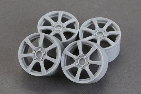 Hobby Design HD03-0450 1/24 17-inch Honda FD2 wheels