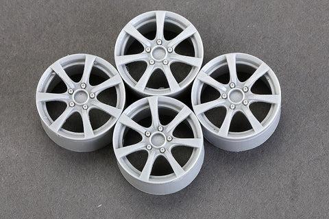 Hobby Design HD03-0450 1/24 17-inch Honda FD2 wheels
