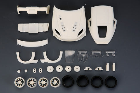 Hobby Design HD03-0482 1/24 Spoon Honda S2000 (for Tamiya) S2000 Detail-Up Set (Resin + Photo-etched parts + Decals + Metal parts)
