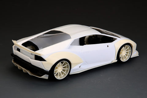 Hobby Design HD03-0485 1/24 LB-Works Lamborghini Huracán (for Aoshima) (Resin + Photo-etched parts + Decals)
