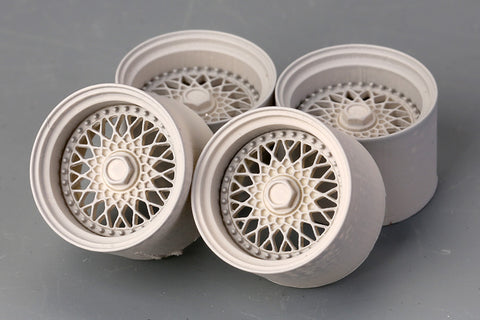 Hobby Design HD03-0496 1/24 18-inch BBS RS Wheels for JDM Series